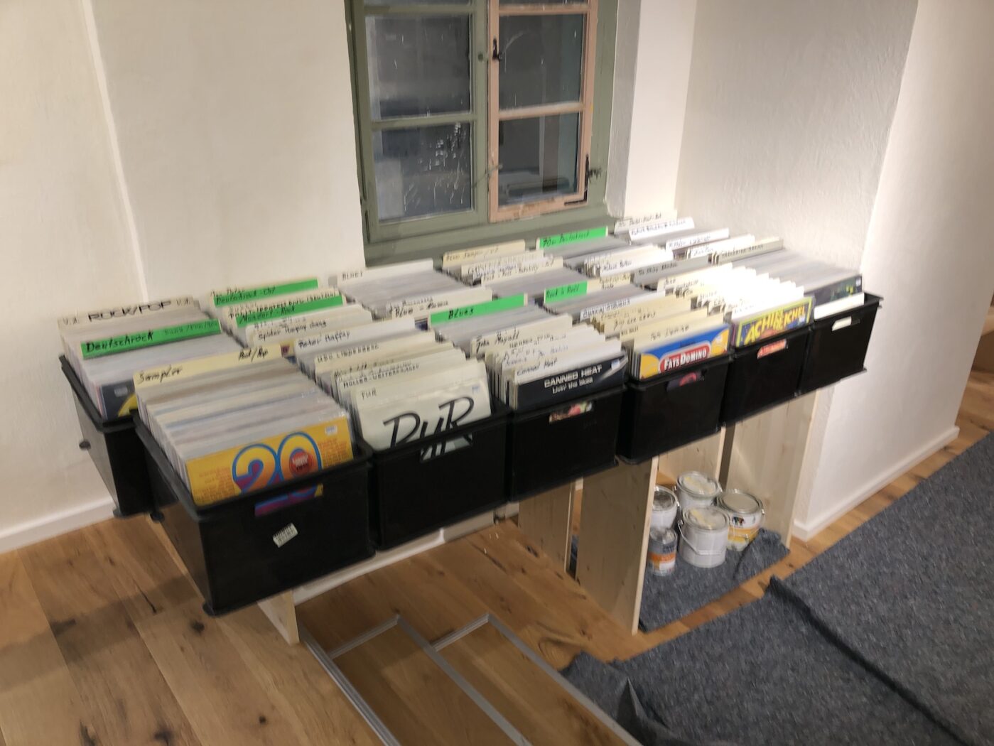 Vinyl im neuen Laden