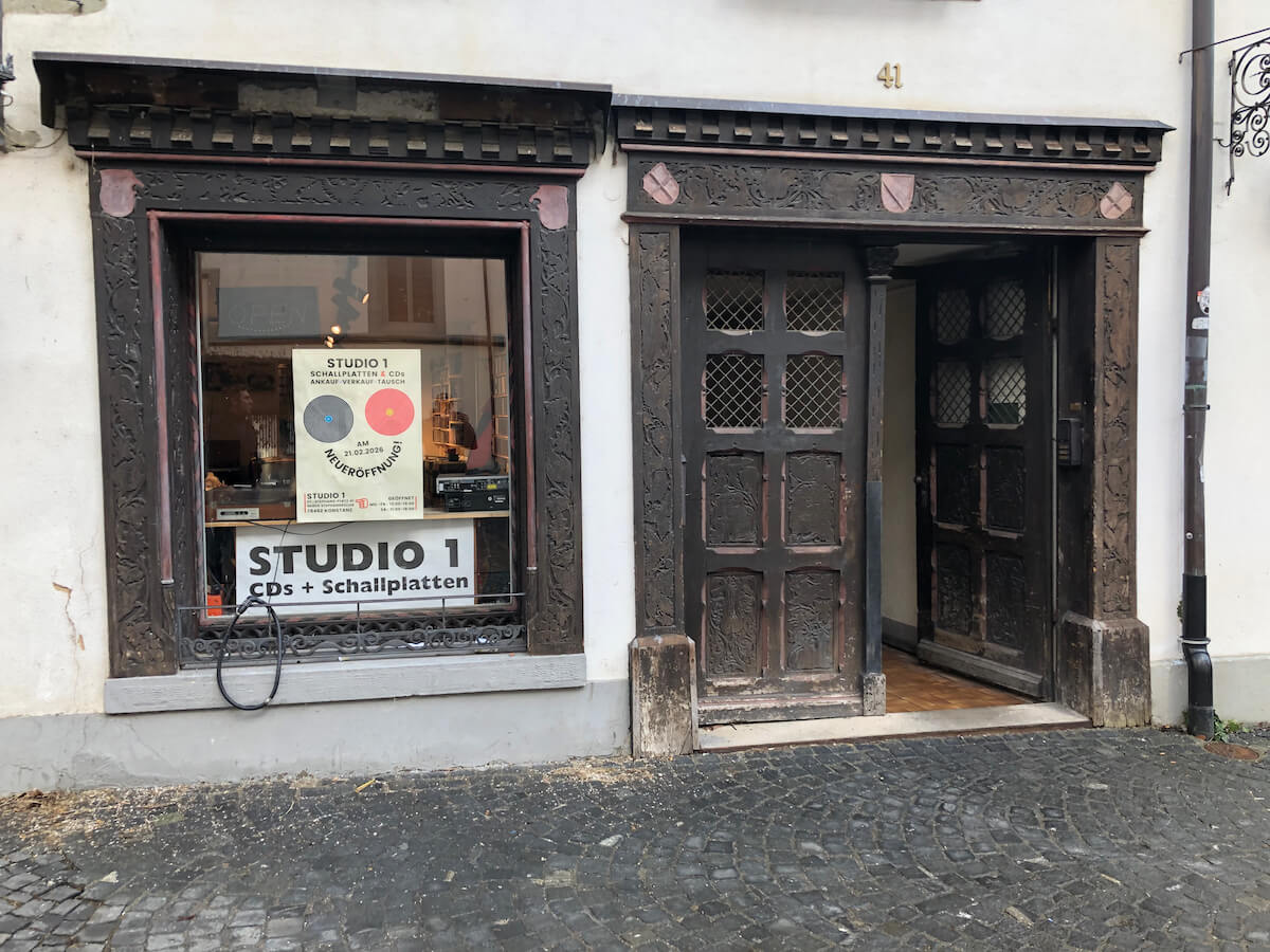 Ladenfront Schaufenster Eingang